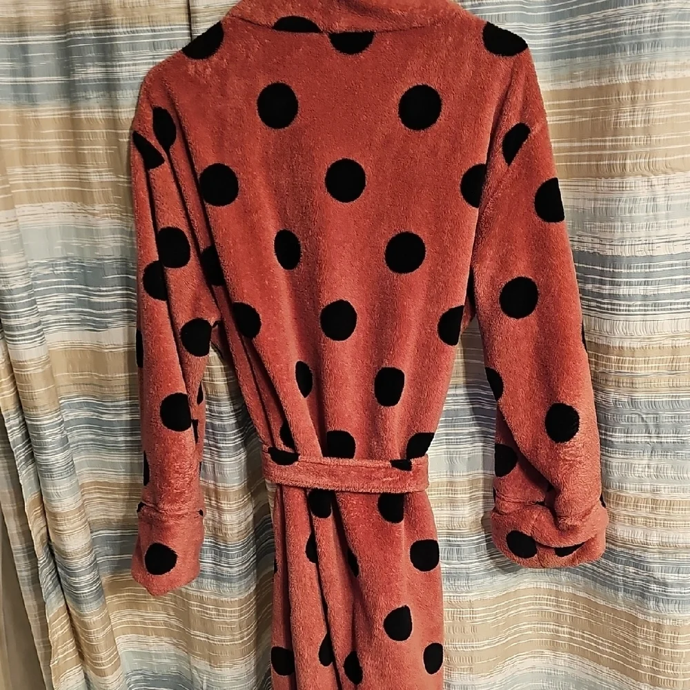 PINK Victoria's Secret Coral and Black Robe